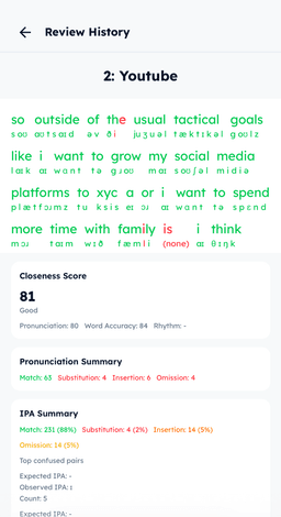 Review and compare